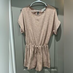 The Post brand romper. Smoke free home.